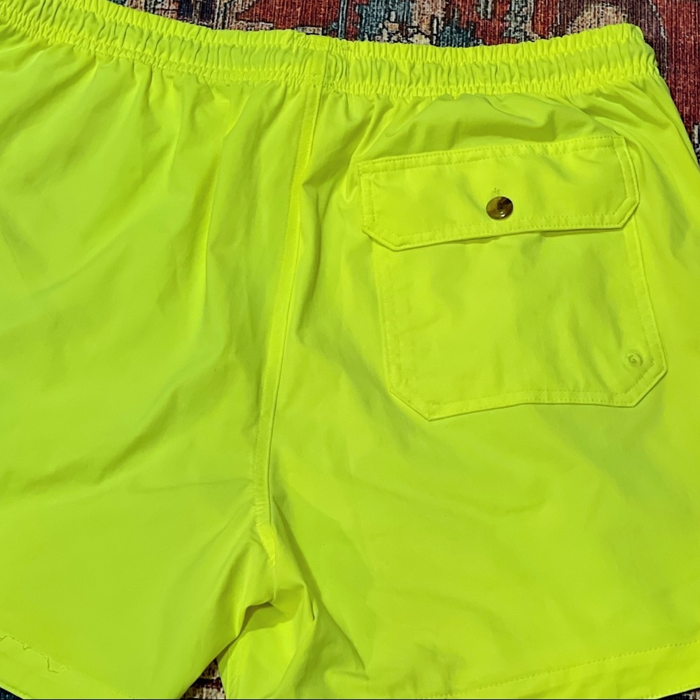 Amazing Aviator Nation Flex Swim Shorts Yellow 34 soft & stretchy not on website - Picture 4 of 9